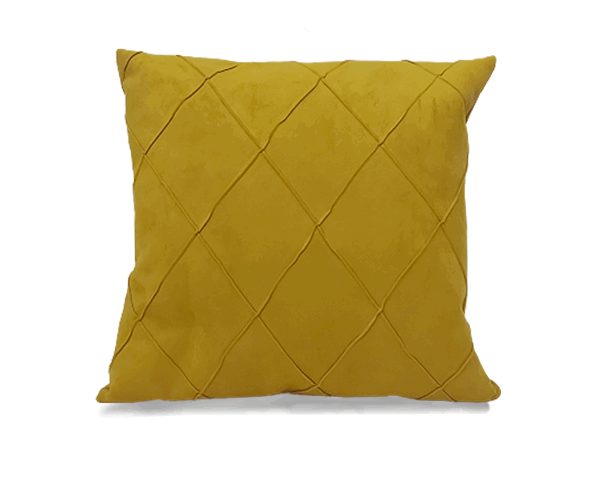 COUSSIN 46X46 JAUNE