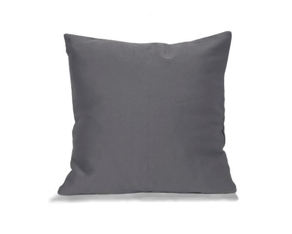COUSSIN 43X43 GRIS FONCE UNIQUE