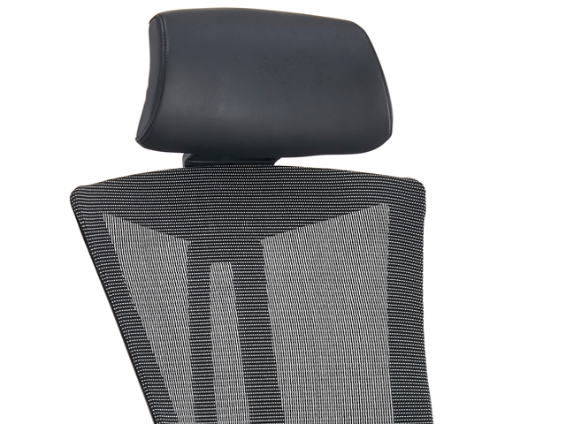 FAUTEUIL DOSSIER HAUT TISSU MYTON-ABW NOIR
