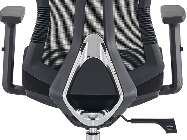 FAUTEUIL DOSSIER HAUT TISSU MYTON-ABW NOIR