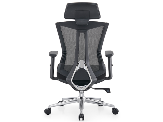 FAUTEUIL DOSSIER HAUT TISSU MYTON-ABW NOIR