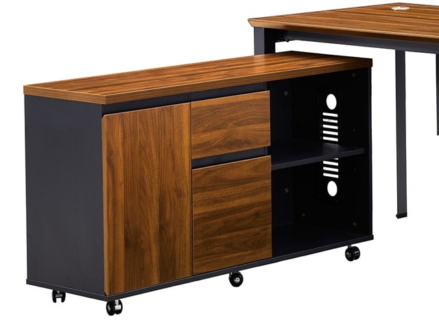 BUREAU DIRECTION AM01-1800 1800*800*750 BROWN 17+GREY