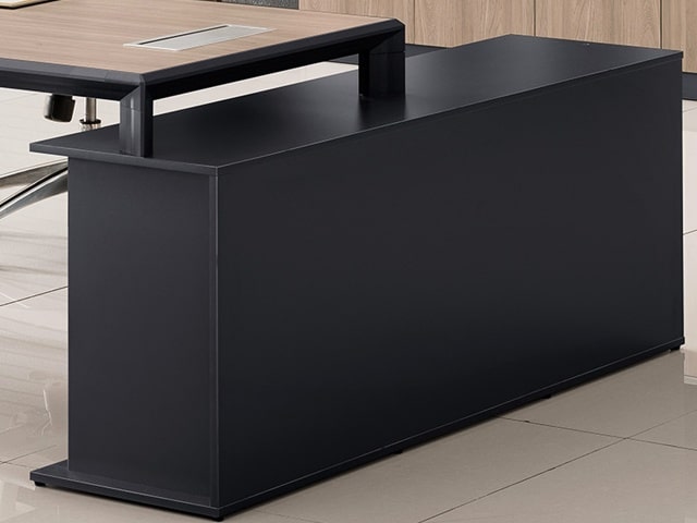 BUREAU DIRECTION MJA03-1816 LEFT 1800*1600*750 MJ BIRCH+LIGHT GREY