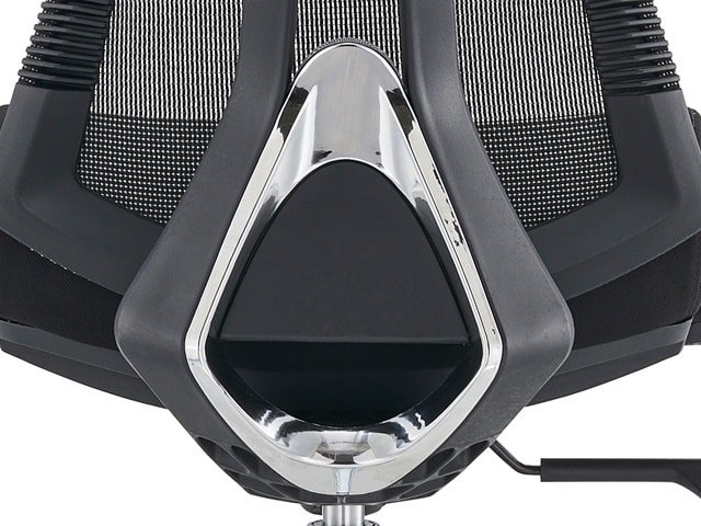 FAUTEUIL DOSSIER HAUT TISSU MYTON-ABW NOIR