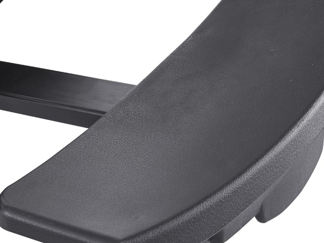 FAUTEUIL DOSSIER HAUT TISSU MYTON-ABO AVEC REPOSE PIED NOIR