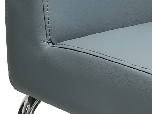 CHAUFFEUSE DE BUREAU ST003 (3220) PU GRISE 36674