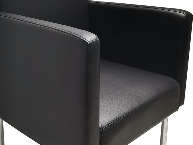 CHAUFFEUSE DE BUREAU ST003 (3235) PU COULEUR NOIRE 54921