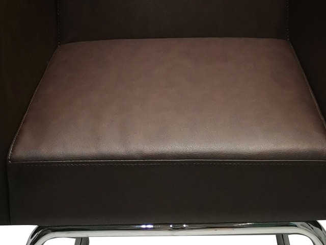 CHAUFFEUSE DE BUREAU ST003 (3235) PU MARRON FONCE 631389