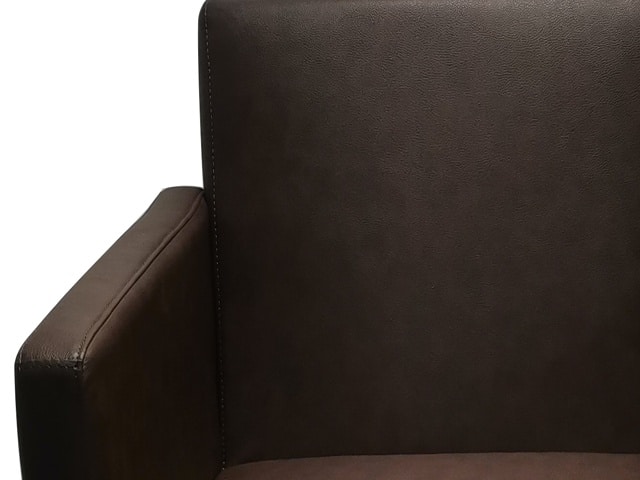 CHAUFFEUSE DE BUREAU ST003 (3235) PU MARRON FONCE 631389