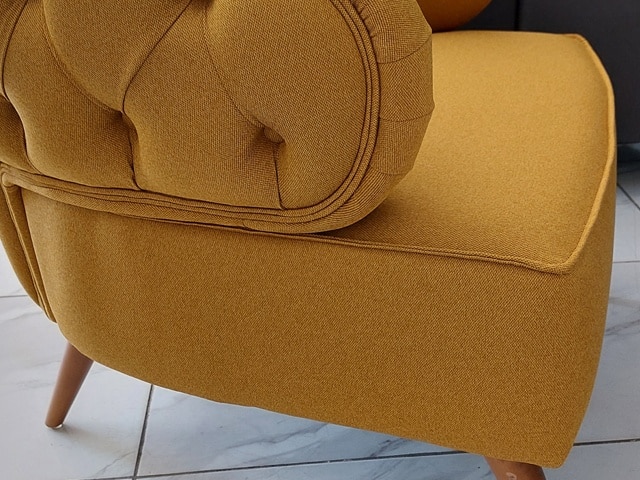 CHAUFFEUSE ANDY COULEUR JAUNE 5256