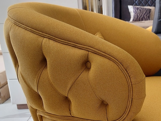 CHAUFFEUSE ANDY COULEUR JAUNE 5256