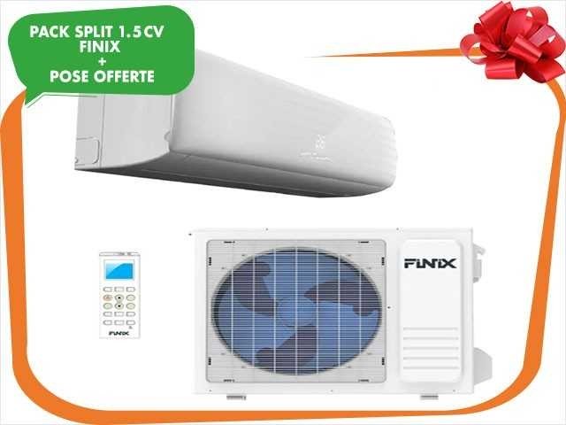 SPLIT 1.5CV FINIX INVERTER FINIX-12DBC 12000BTU GAZR410A+POSE OFFERTE
