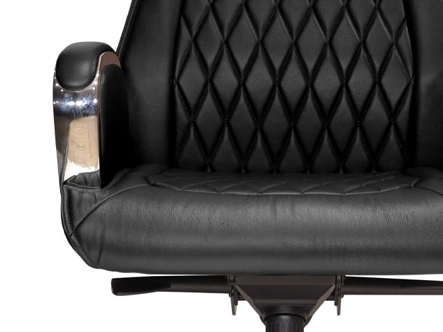 FAUTEUIL PRESIDENT PU YS1202A NOIR C4 108*72*70