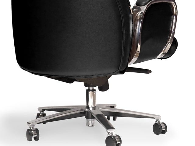 FAUTEUIL PRESIDENT PU YS1202A NOIR C4 108*72*70