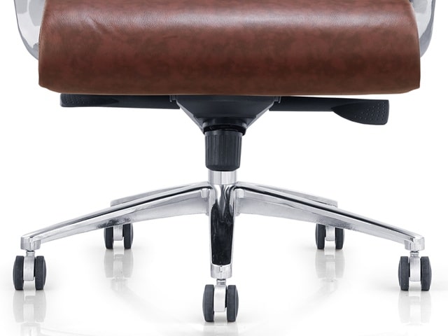 FAUTEUIL PRESIDENT PU YS1102A MARRON C54 680*740*1200