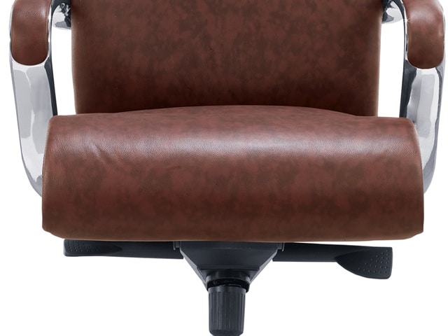 FAUTEUIL PRESIDENT PU YS1102A MARRON C54 680*740*1200