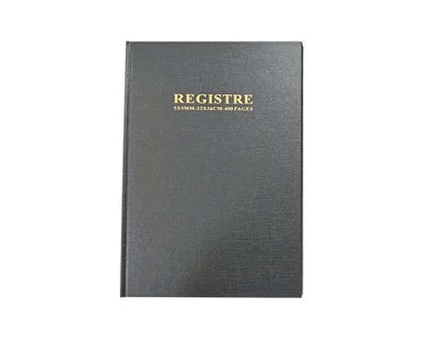 REGISTRE 200 PAGES MASTER PLUS 21X31