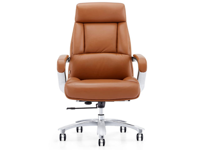 FAUTEUIL DOSSIER HAUT PU YS1522A MARRON C54 690*805*1210