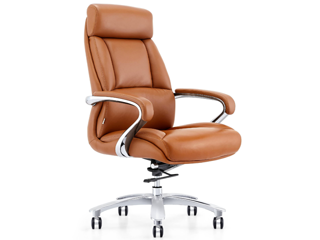 FAUTEUIL DOSSIER HAUT PU YS1522A MARRON C54 690*805*1210