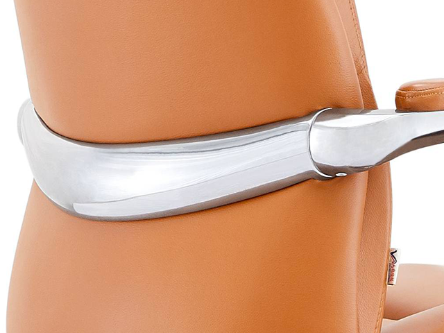 FAUTEUIL DOSSIER HAUT PU YS1522A MARRON C54 690*805*1210