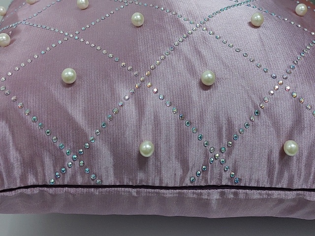 COUSSIN 46X46 MAUVE CLAIR