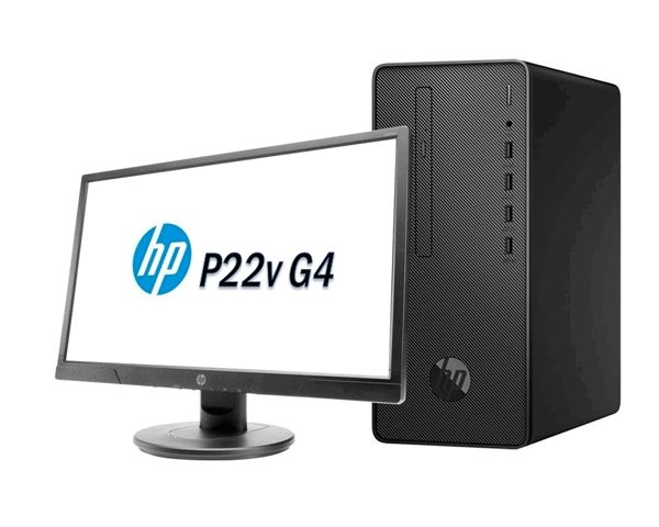 ORDINATEUR HP PRO 300 G6 MT DC 4GO/1TB HDD+écran 22" W10 PRO