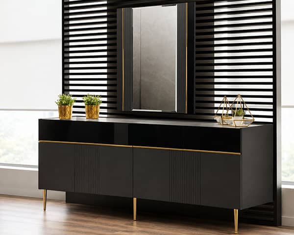 BUFFET+MIRROIR FORLI 1917*858*96