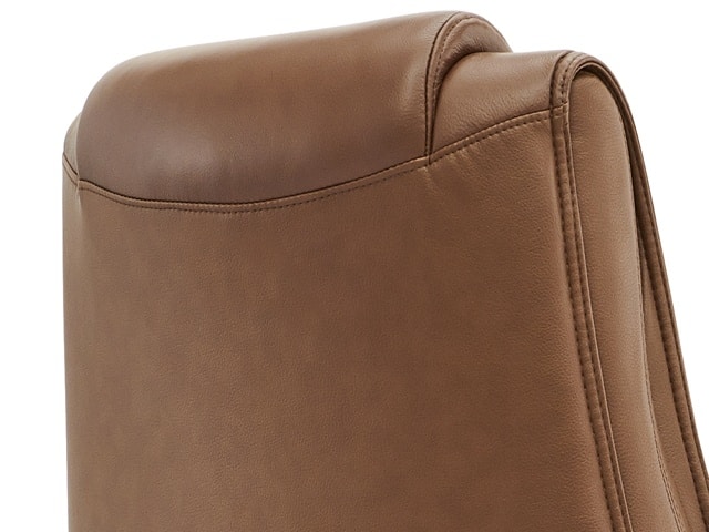 FAUTEUIL VISITEUR PU YS1202C MARRON C54 92*69*41