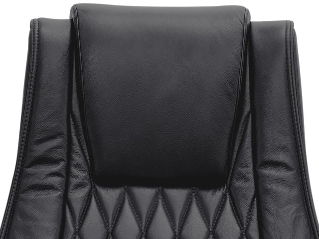 FAUTEUIL VISITEUR PU YS1202C NOIR C4 92*69*41