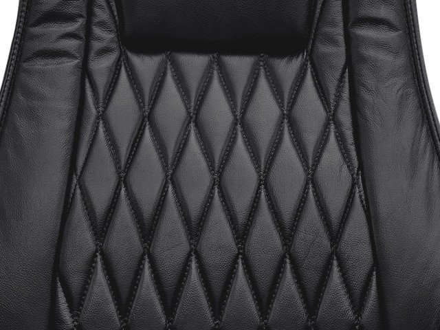 FAUTEUIL VISITEUR PU YS1202C NOIR C4 92*69*41