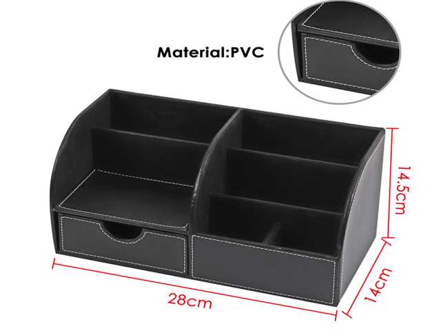 ORGANISEUR DE BUREAU EN CUIR ZM1006
