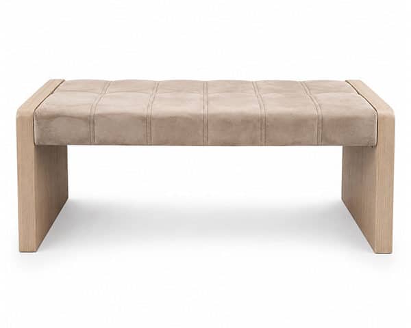 BANQUETTE POUR CHAMBRE A COUCHER 1096 COULEUR RED OAK 1450*480*510