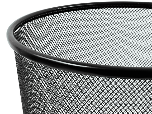 CORBEILLE POUBEL EN METAL MM HY65002 NOIR