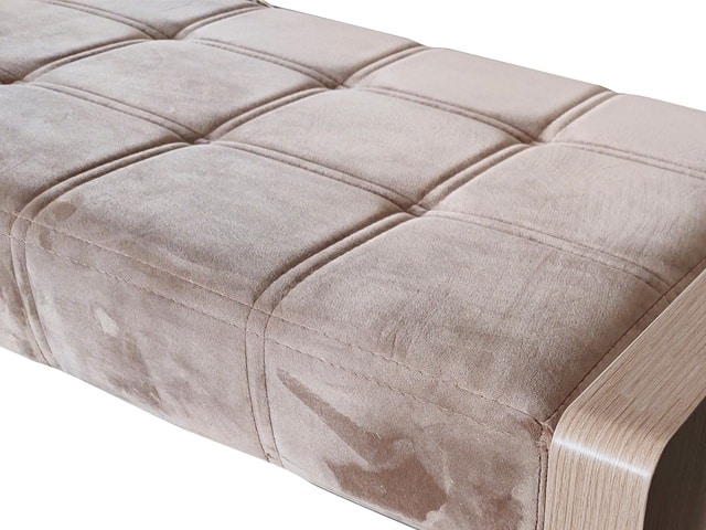 BANQUETTE POUR CHAMBRE A COUCHER 1096 COULEUR RED OAK 1450*480*510