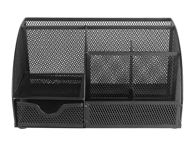 ORGANISEUR DE BUREAU EN METAL HY1004 NOIR