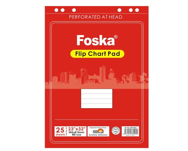 ROULEAU PADEX FLIPCHART 25 FEUILLES DW1002/SMT0886