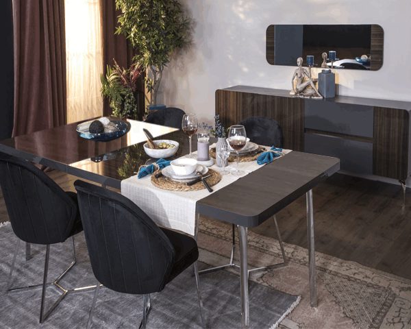 PACK REVEN BUFFET+TABLE A MANGER 6 PLACESw