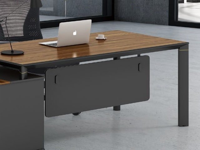 BUREAU DIRECTION KM-108 1800*900*760 MELAMINE TP-904 MARRON+GREY