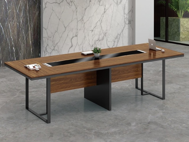 TABLE DE REUNION KE-402 4800*1500*760 MELAMIN TP-904 MAR+GREY 25-28PL