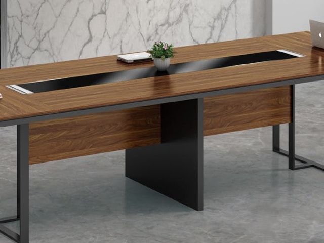 TABLE DE REUNION KE-402 4800*1500*760 MELAMIN TP-904 MAR+GREY 25-28PL