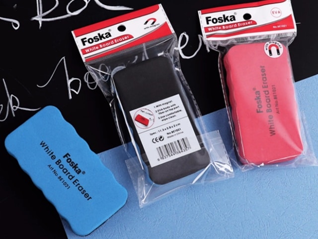 BROSSE MAGNETIQUE EN FIBRE TABLEAU BLANC FOSKA BE 1021