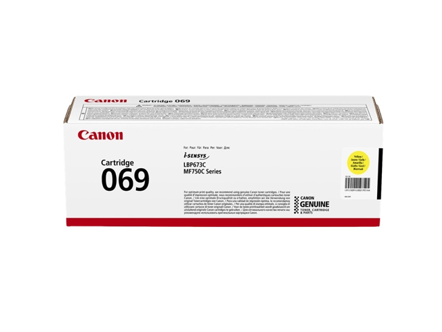 TONER CANON 069 YELLOW MF 754