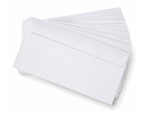 ENVELOPPE 11X22 BLANCHE AUTO-ADHESIF 15203213-14