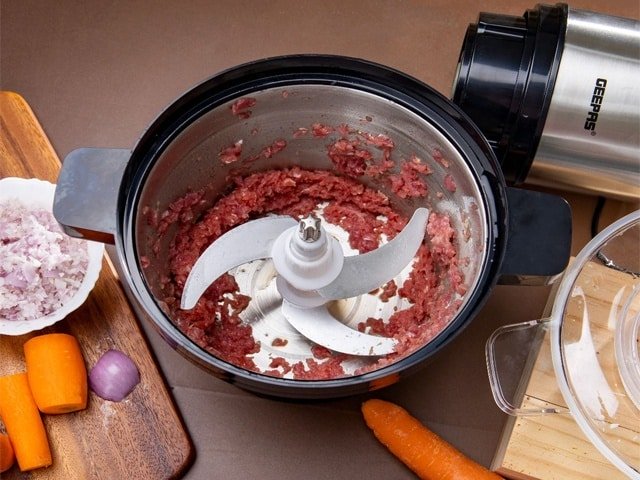 MINI HACHOIR 3L GEEPAS GMC42025 INOX 3 LITRES