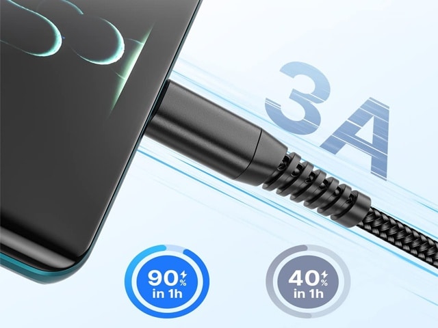 CABLE CHARGEUR TELEPHONE TYPE C 2 métres MPC-6