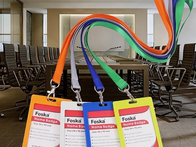 CORDON BADGE SD267 ORANGE