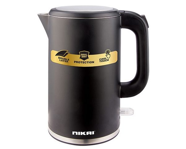 BOUILLOIRE ELECTRIQUE 1.8L NIKAI NK 820T1 NOIR