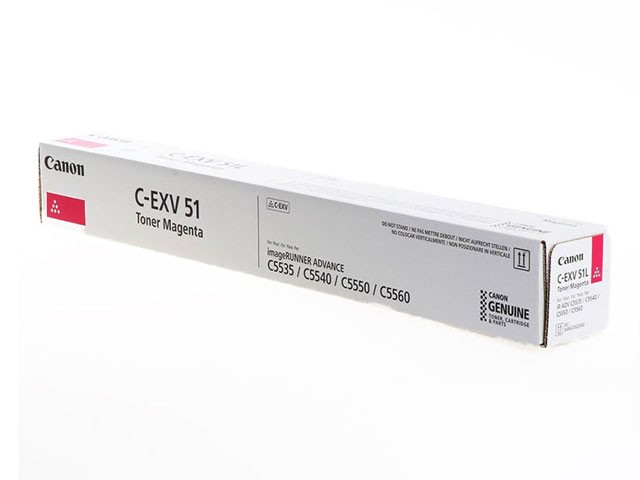 TONER CANON CEXV 51 pour CANON IRA C5535 / 5540 / 5550 / 5560 MAGENTA