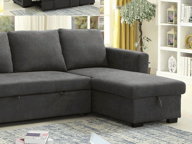 SALON BED 4 PLACES ANGLE LUCENA COULEUR MONIQUE 08 COBALT BLUE
