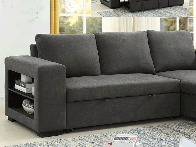 SALON BED 4 PLACES ANGLE LUCENA COULEUR MONIQUE 08 COBALT BLUE